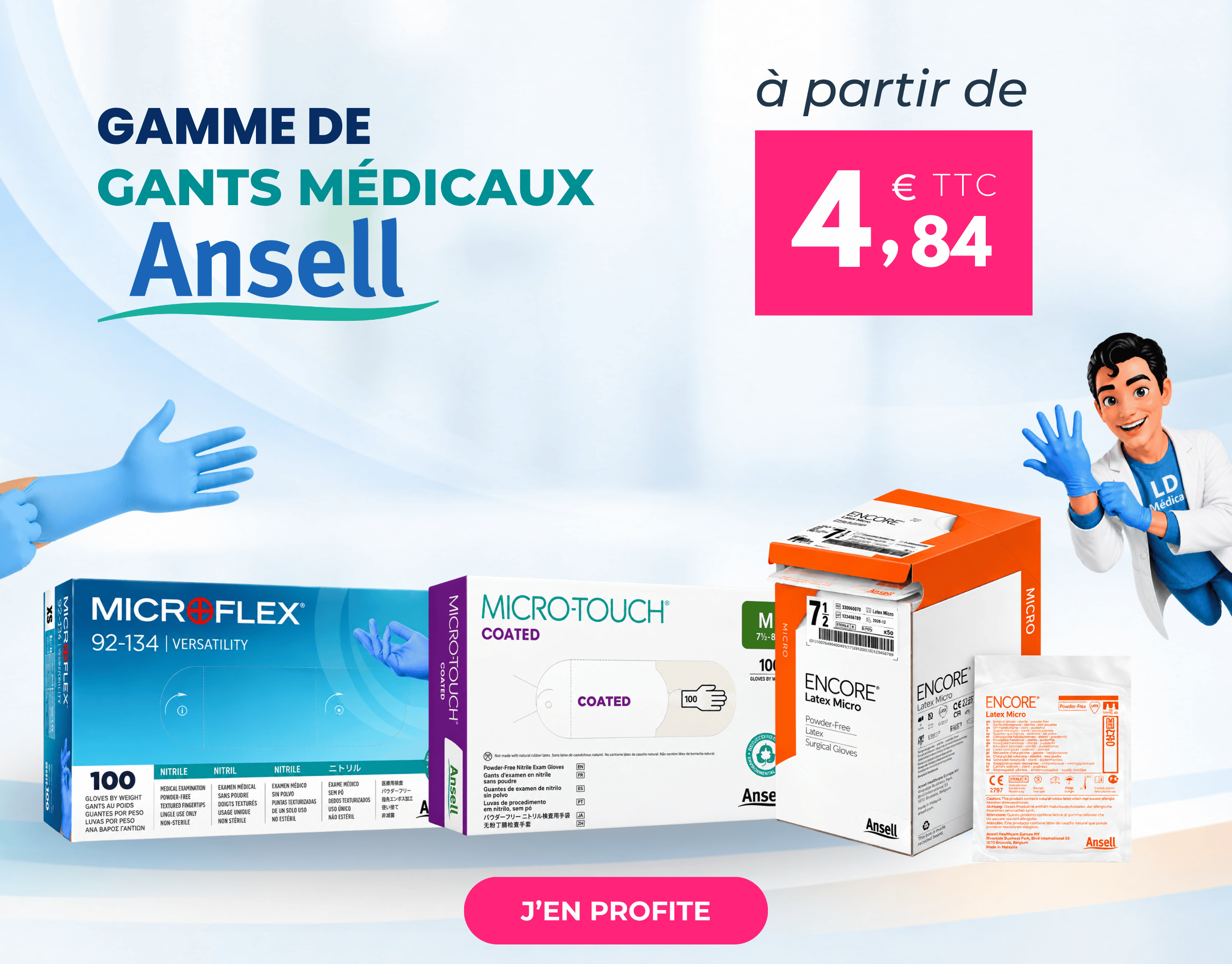 Gants Ansell